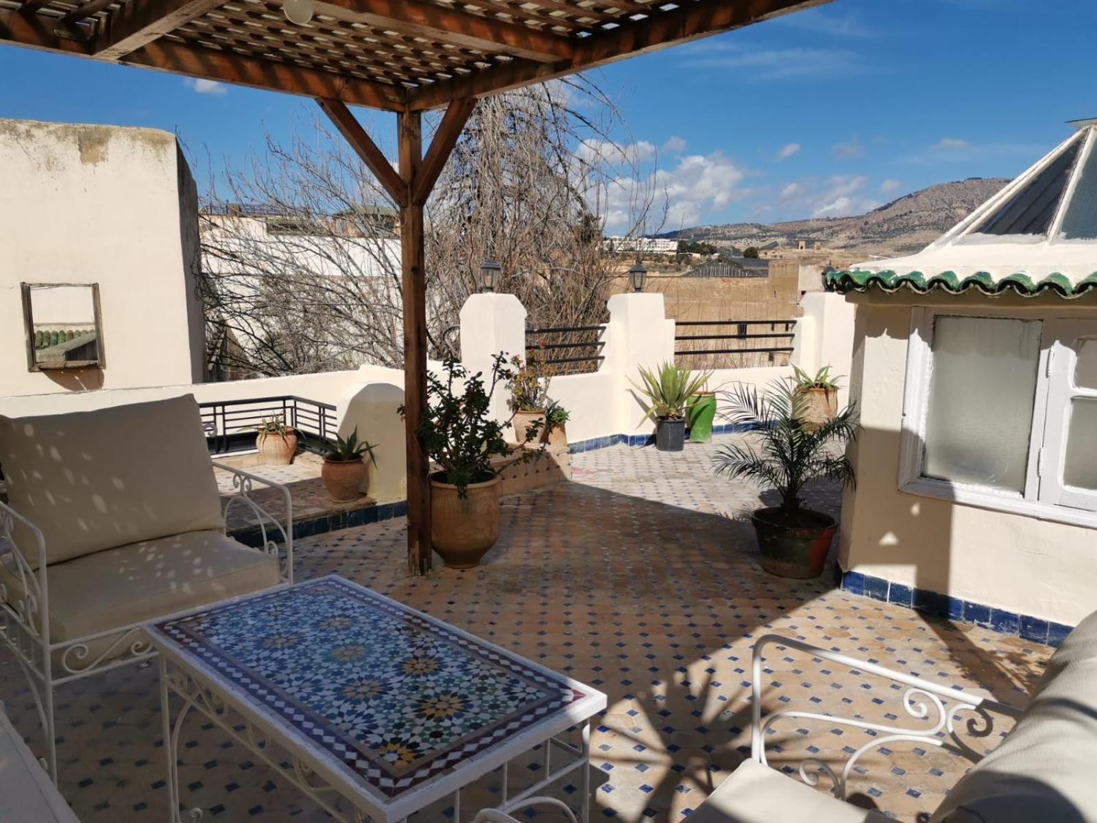 Riad Avec Terrasse Privee Et Piscine Partagee A 300M Fez Zewnętrze zdjęcie